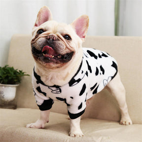 3 Set of Dog Pajamas Flannel Friut Animal Printed Jacket Soft for Cats Dogs-Set3