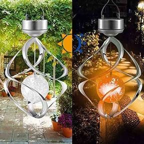 Solar Lights Wind Chimes LED Lights Colour Changing Hanging Light for Yard Patio Balcony Lawn