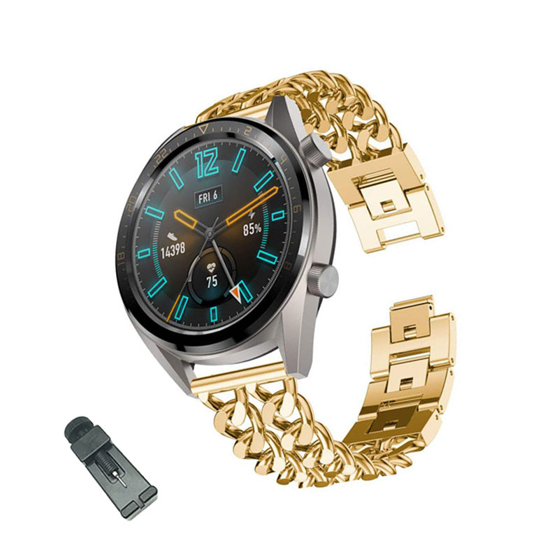SP 20MM Stainless Steel Watch Band Quick Release Strap Replacement Wristband For Samsung For Women-Gold