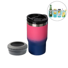 14oz Drink Cooler with 2 Lids Vacuum Insulated Cup for Hot Cold Drinks-5