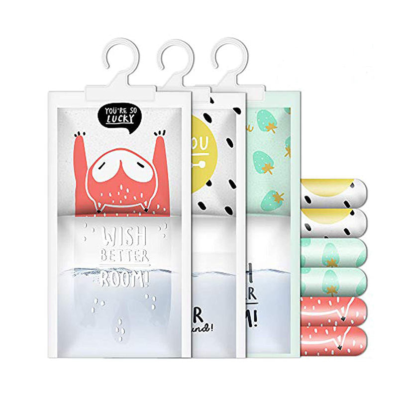 6 Pack Cartoon Odor Eliminator Hanging Bags for Bathroom
