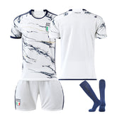 Italy Away Jersey 2023/2024 for Kids Adults Soccer Training Outfits