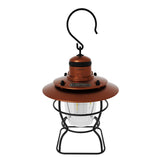 Retro Hanging Camping Lantern Rechargeable Portable Warm Lights-