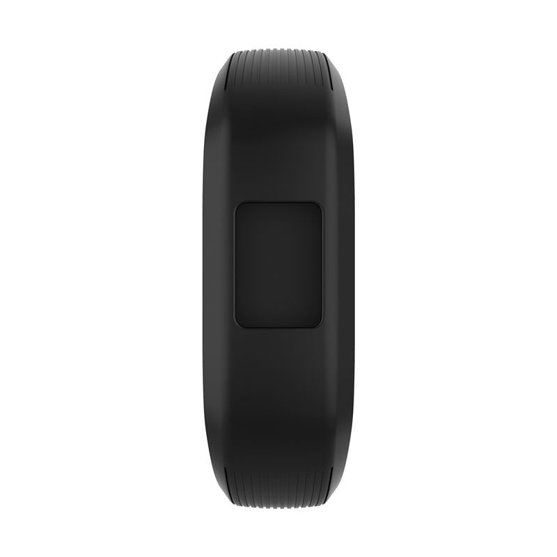 Soft Silicone Replacement Watchband for Garmin Vivofit JR Band for Kids Women Men-Black