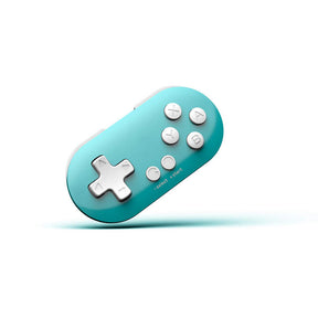 Bluetooth Gamepad Keychain Sized Mini Controller for Switch Windows-Blue