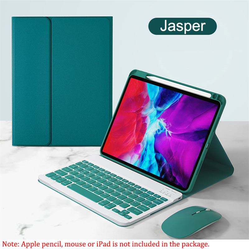 Detachable Keyboard Case with Pencil Holder for iPad Air 4/Air 5/Pro 11-Jasper