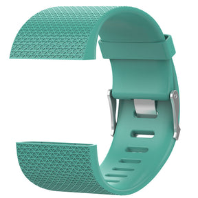 Soft Silicone Band For Fitbit Surge Smart Watch Replacement Accessories-Duck Green