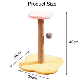 Flower Shaped Cat Tree for Indoor Cats Tower Sisal Scratching Post