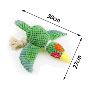 Stuffed Dog Toys Cute Bird Squeaky Toys for Puppy Medium Dog-BulBul