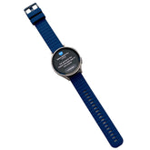 Sports Watch Strap Wave Pattern for Samsung Gear S2 Huawei Watch GT-DarkBlue