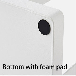 Jewelry Stand Holder Necklace Hanging Wooden Organizer Earring Tray-White