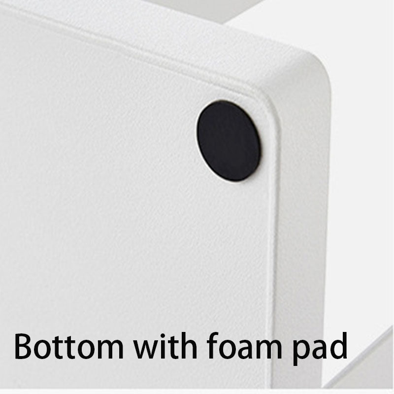 Jewelry Stand Holder Necklace Hanging Wooden Organizer Earring Tray-White