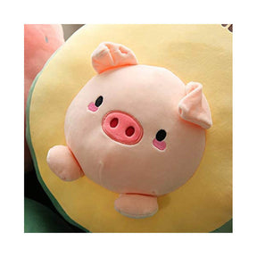 Piggy Plush Stuffed Animal Pillow-Cute Avocado Squishy Hugging Plushie-Gifts for Kids