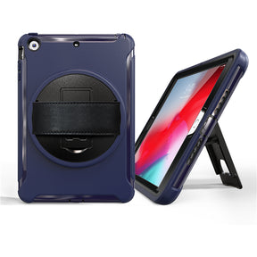 Spider Man 3-Layer Multi-Function Case Hand Strap Tablet Shell 7.9 inch For iPad Mini 1/2/3-Dark Blue