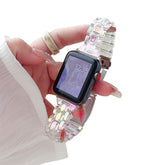 Slim Bracelet Strap Fashion Acrylic Folding Clasp for Apple Watch-3