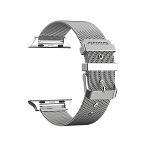 Buckle Metal Mesh Watch Watch Band For Apple Watch SE/6/5/4/3/2/1(Silver)