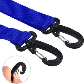 Ski and Snowboard Boot Carrier Strap for Ice Skates Rollerblades-Blue