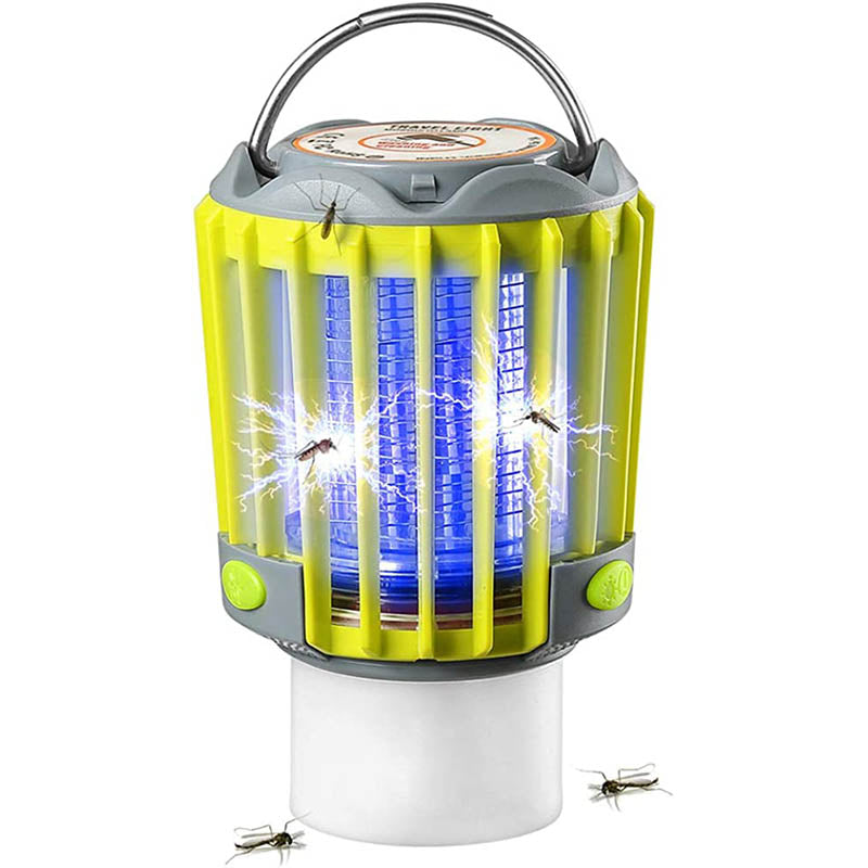 Mosquito Killer Lamp IP67 Waterproof 300LM Flashlights Camping Accessories