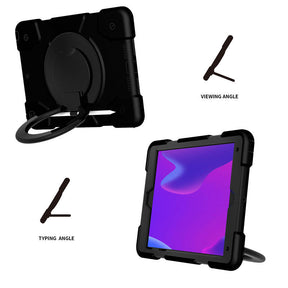 iPad Case For iPad 10.2 with 360¡ãSwivel Stand-Black