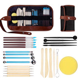 25 Pcs Clay Sculpting Tools Set for Sculpture Pottery