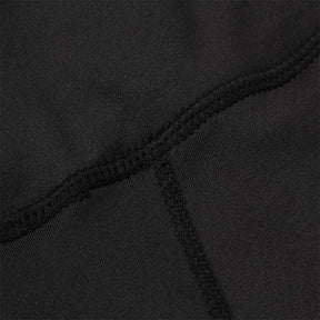 Women Yoga Shorts With Pocket High Waist Fitness Leggings Sports Running Quick Drying Perspiration Tights 2034-Black