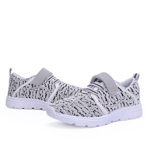 Kids Lightweight Breathable Running Sneakers Sport Casual Shoes for Boys Girls-Grey