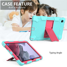 Samsung Tablet Case For Galaxy Tab A8 10.5inch 2021 (SM-X200/SM-X205/SM-X207)-AquaPink