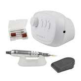 Electric Nail Drill Kit Manicure Pen Polisher for Exfoliating Nail Removing Tools-White