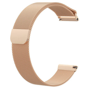 Magnetic Stainless Steel Strap For Fitbit Versa Smart Watch-Rose Gold