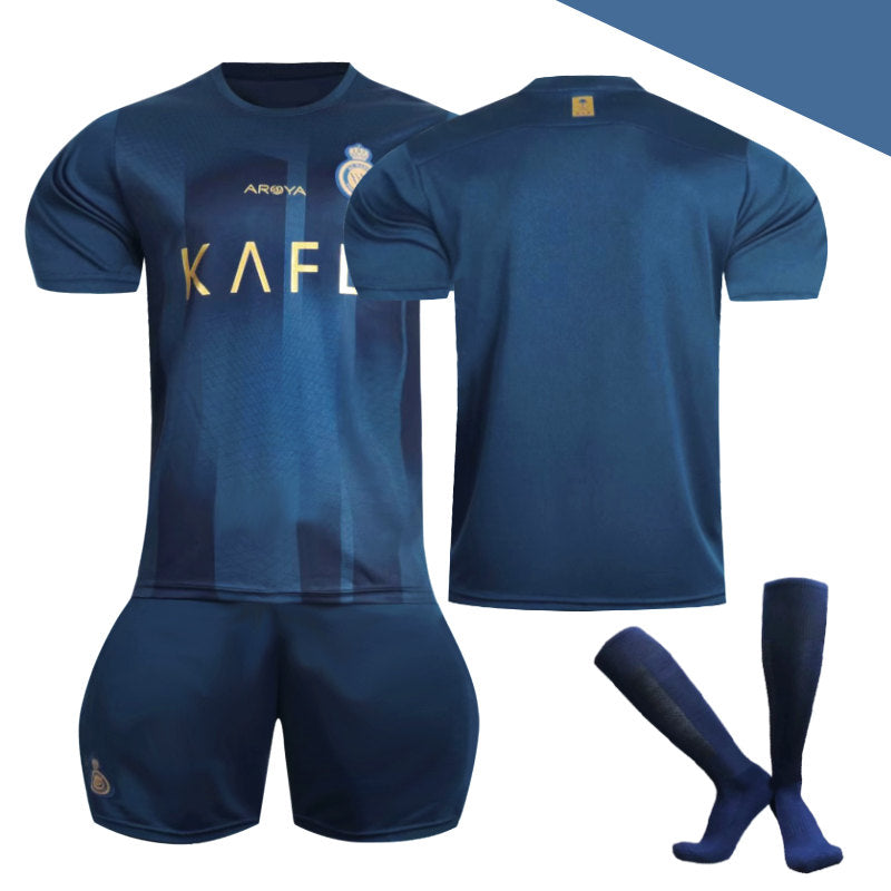 Riyadh Away Jersey 2023/2024 for Kid Adult Soccer Sportswear Set