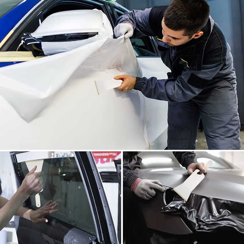 Auto Bulldozer Squeegee for Window Tint Film Installing Car Vinyl Wraps Window