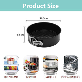 7 Inch Round Cake Pan Removable Bottom Bakeware