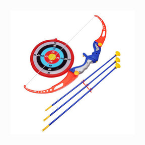 Archery Bow and Arrow Toy for Kids with Target and Quiver Garden Fun Game-535J