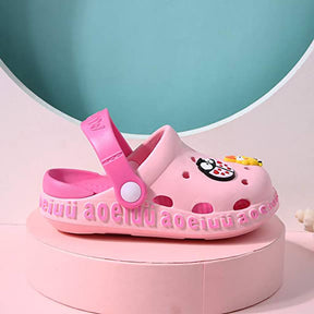 Toddler Sandals Boys Girls Cute Cartoon Kids Slippers-Pink