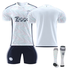 Ajax Away Jersey 23/24 Soccer Practice Outfits for Kids Adults