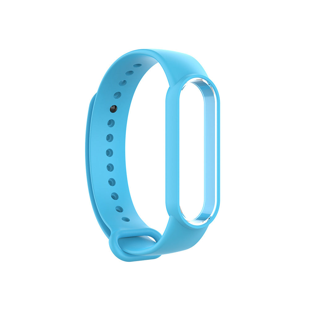 Xiaomi Band 5 Watch Bands Silicone Quick Release Strap Waterproof Replacement Wristband For Women-Sky Blue