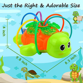 Outdoor Water Sprinkler for Kids Turtle Backyard Lawn Sprayer Toy Fun for Summer Days