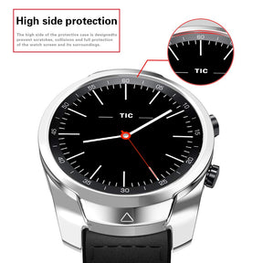 Case For TicWatch Pro Ultra-Light Protective Case Anti-Scratch Bumper Cover - Silver