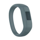 Soft Silicone Replacement Watchband for Garmin Vivofit JR Band for Kids Women Men-Rock Cyan