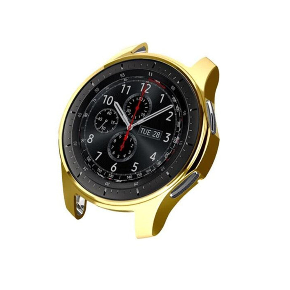 TPU Soft FrameCover For Samsung Galaxy Gear S3 42mm/46mm-Gold