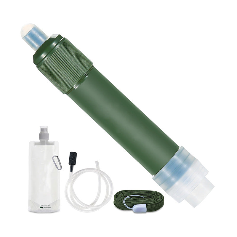 Personal Water Filter Straw Mini Water Purifier for Hiking