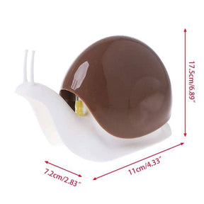 2 Pack Cute Snail Soap Dispenser for Kitchen Bathroom Accessories-Brown