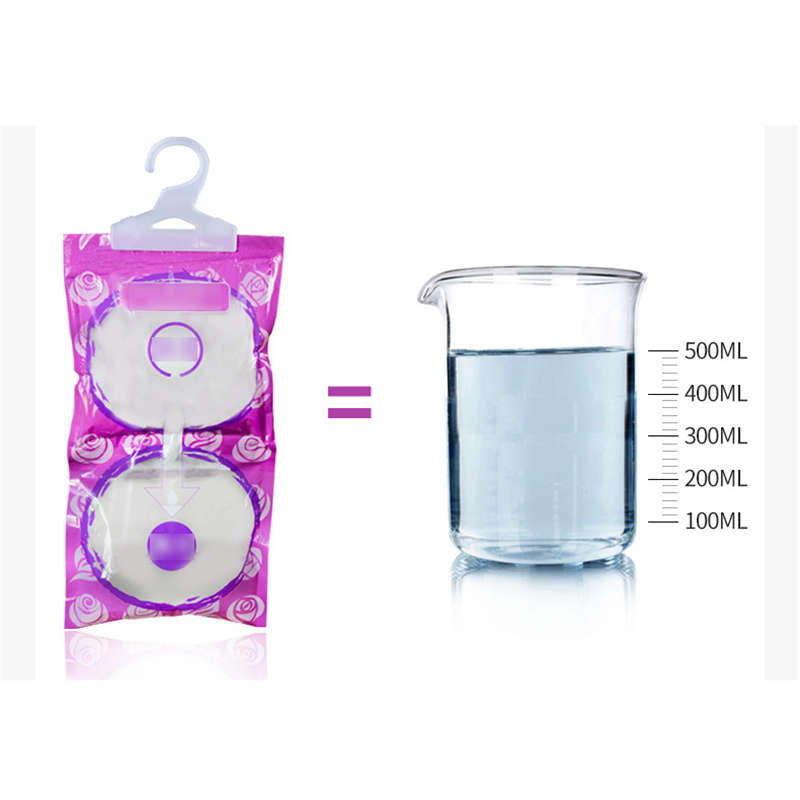 Pack of 5 Lavender Desiccant Hanging Bag for Wardrobe