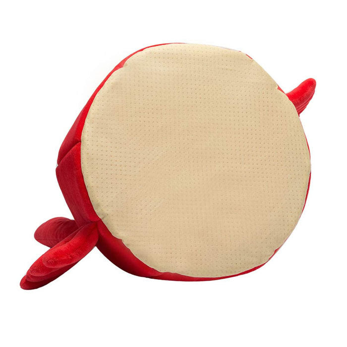 Self-Warming Crab Pet House Bed 2 In 1 Foldable Cushion Mat for Dogs And Cats-Red