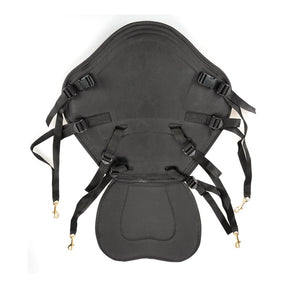 Kayak Cushion with High Backrest Storage Pocket Detachable Paddle-Board Seat for Rowboats