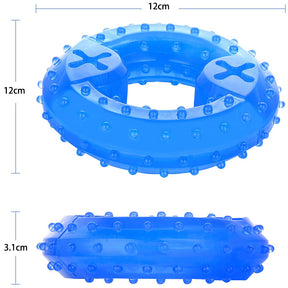 Pet Molars Cooling Chew Toys Freezable Teeth Cleaning for Dog-Ice Circle