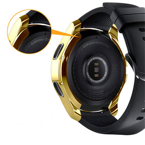 TPU Soft FrameCover For Samsung Galaxy Gear S3 42mm/46mm-Gold