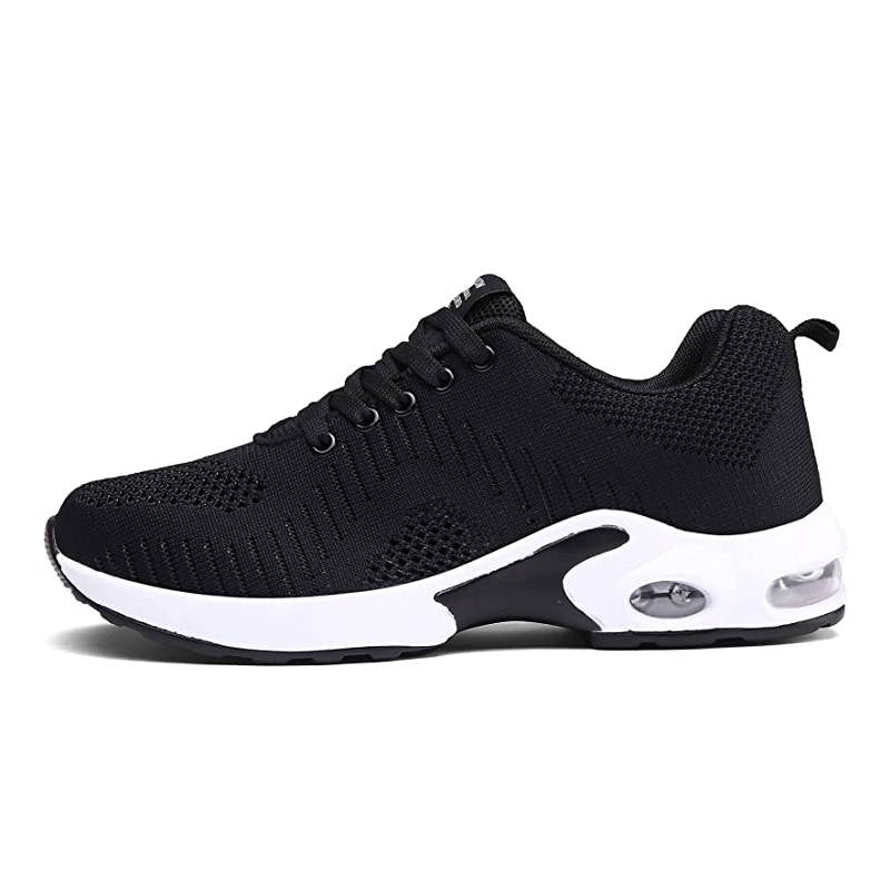 Women Casual Shoes Lightweight Athletic Walking Sneakers-Black