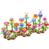 104Pcs Blocks Sets Toys Flower Garden for Boys Girls Preschool Kids DIY Games