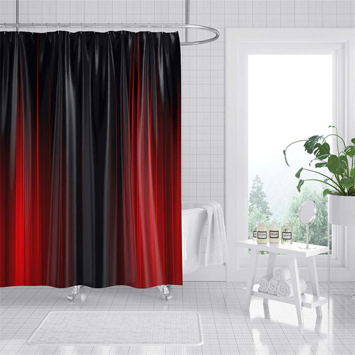 Shower Curtains with 12 Hooks for Bathroom Decor-3